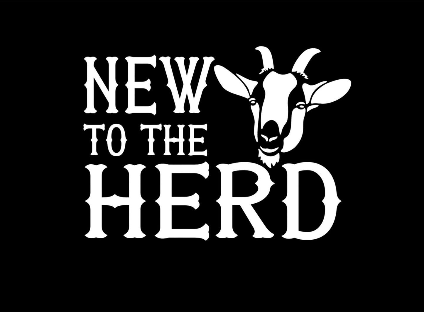 Step 2: Pick Your Print! New to the Herd Goat