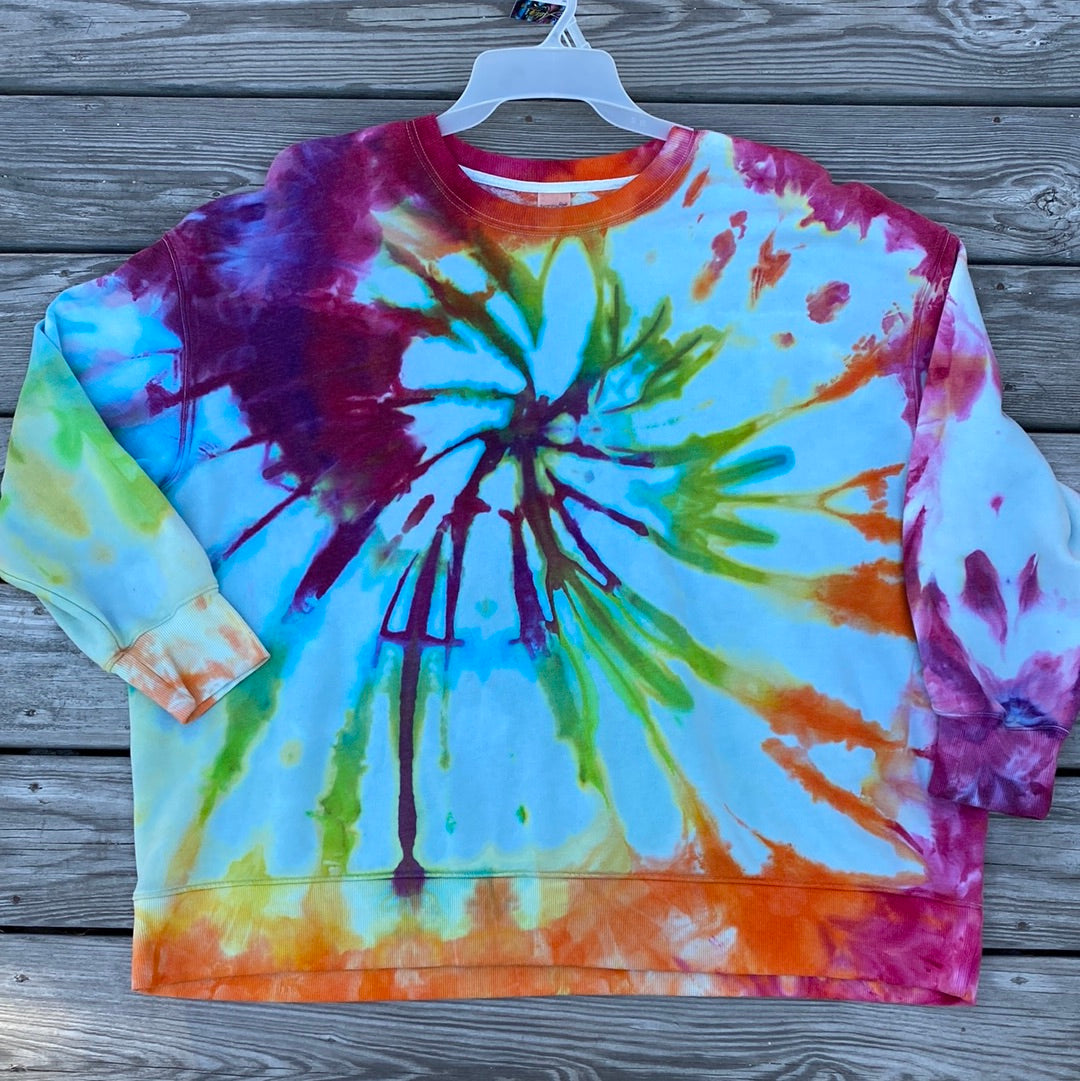 Terra sky 3XL sweatshirt rainbow women s Addy s Tie Dye Creations