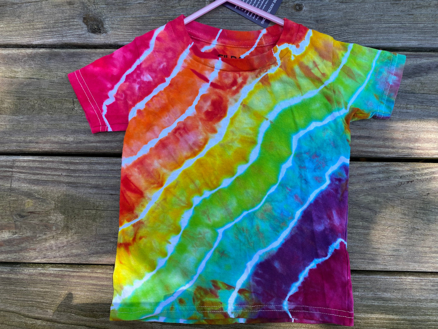 Any Size Unisex Sizing "40 Color" Design Rainbow Ice Dye Baby, Toddler, Youth and Adult Sizes!