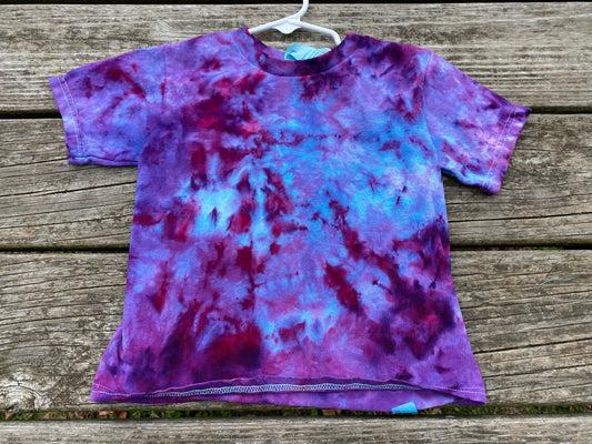 Delta brand 4t ice dyed purple and blues toddler T-shirt
