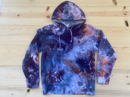 Adult Small Ice Dyed Hoodie