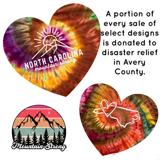 Step 2: Pick your print! WNC North Carolina Mountain Strong Fundraiser Options