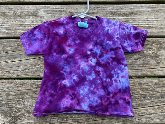 Delta brand 2t toddler shirt purple and blue ice dyed