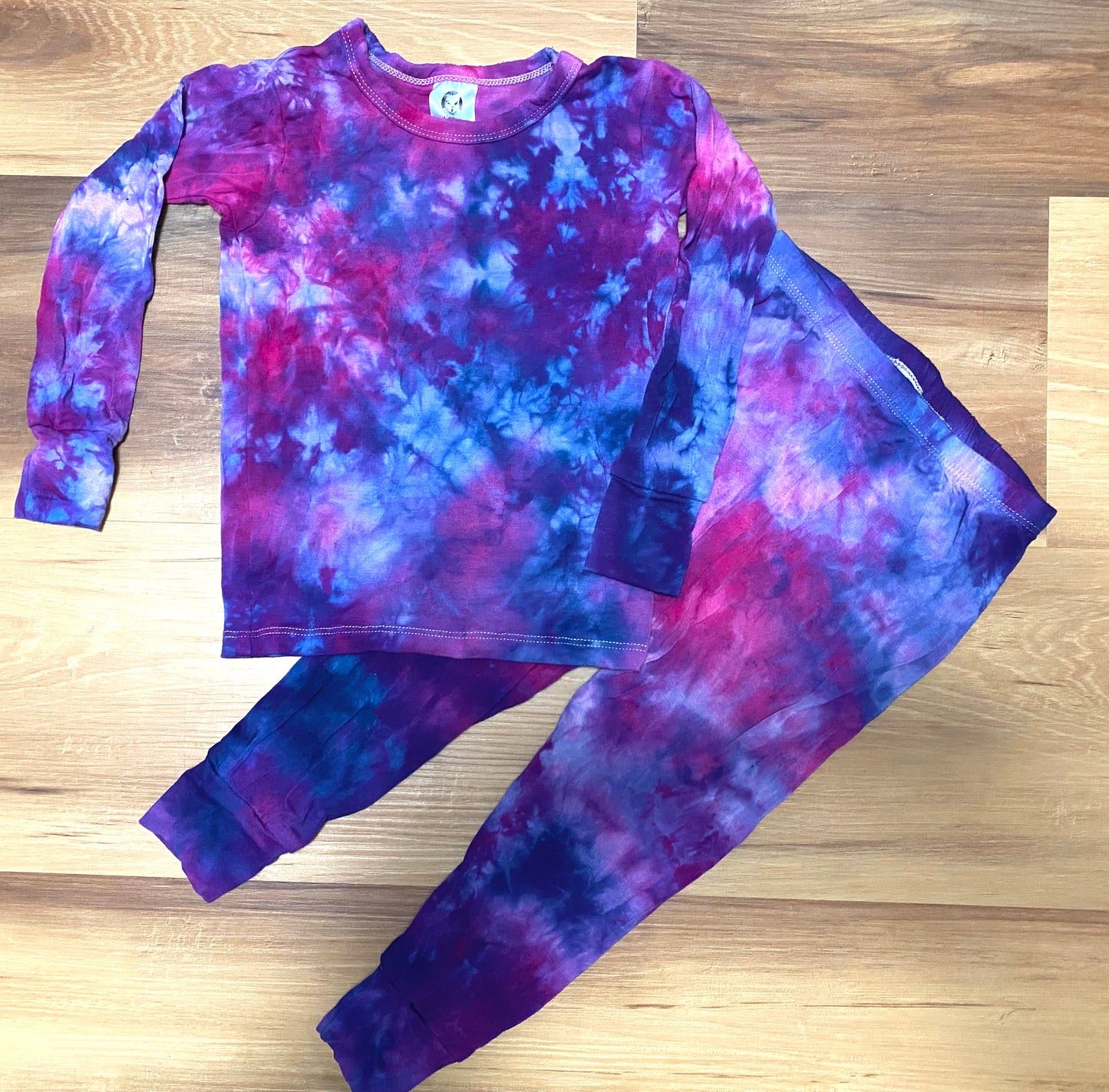 Ready to Ship Limited Edition Buttery Soft Pajamas Galaxy Dyed