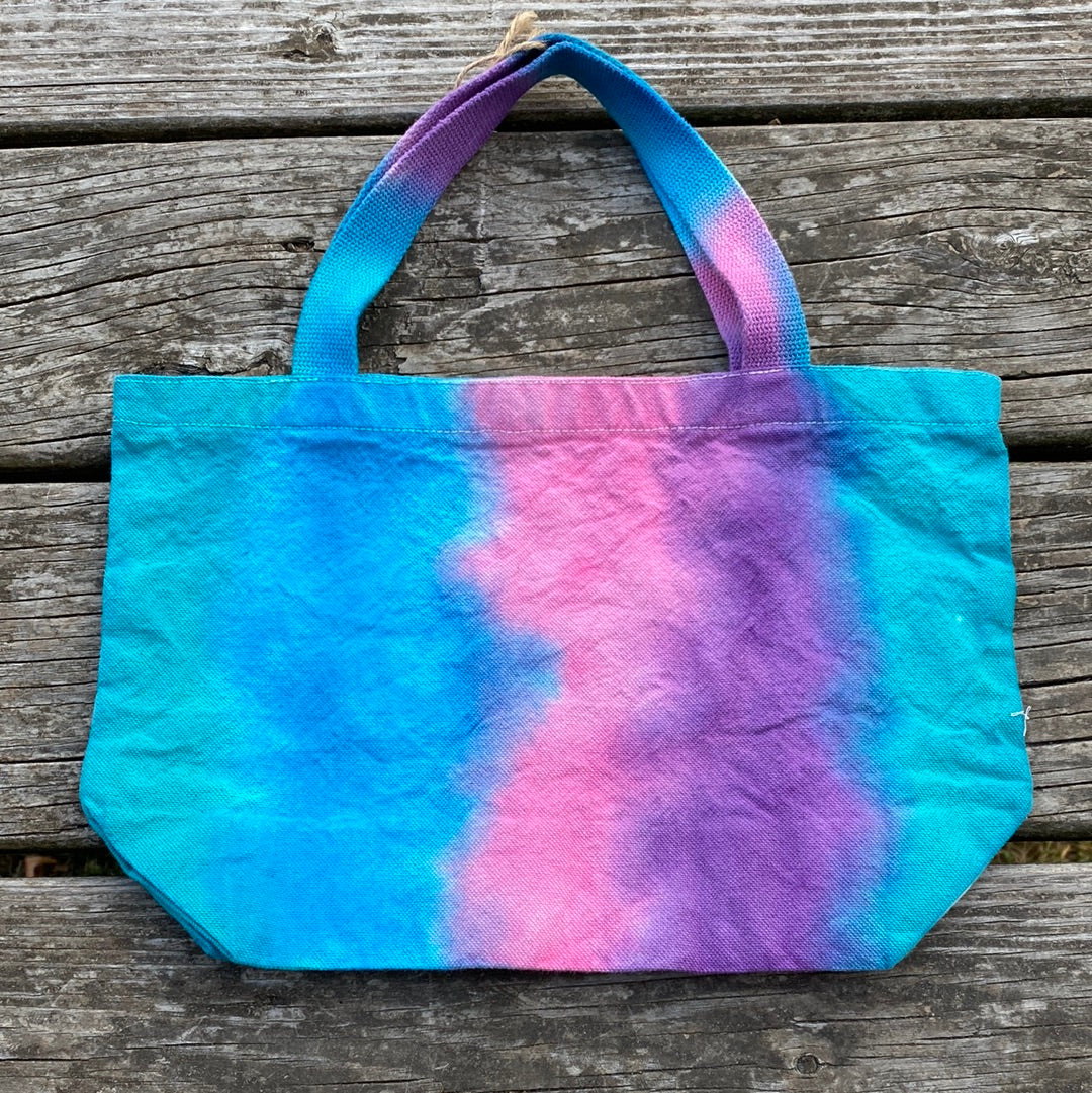 Small tool bag/tote (pink blue purple)