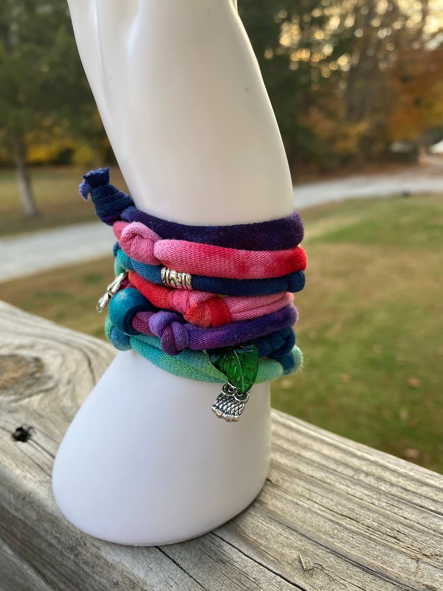 Vibrant Nature Natural Wraps - Charm Bracelet, anklet and more! Beautiful and unique!