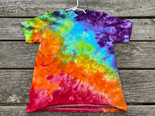 Delta youth medium rainbow ice dyed