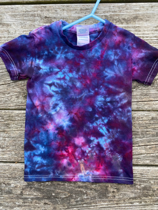 Youth XS delta brand purple and blues ice dye