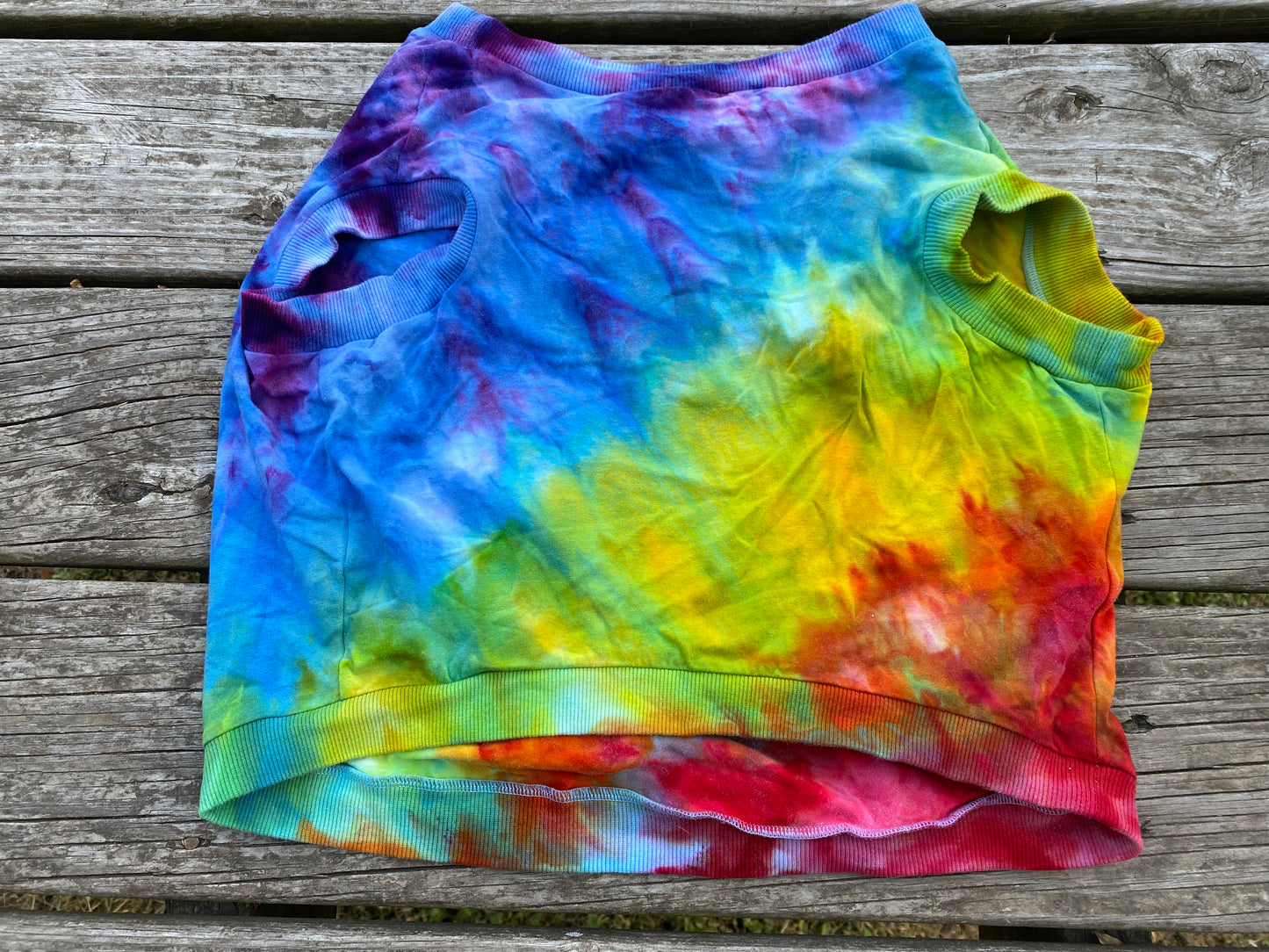Xl old navy dog shirt rainbow