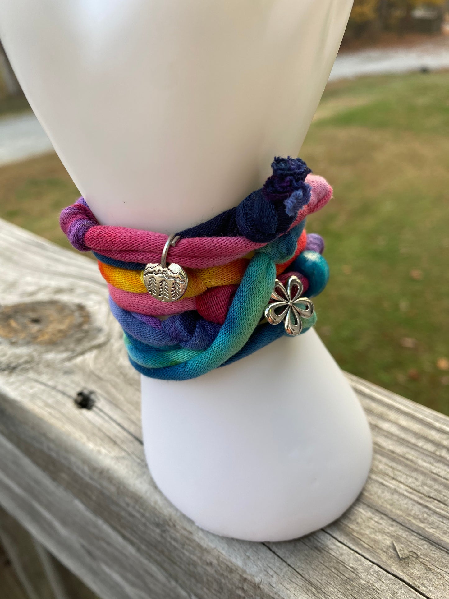 Vibrant Nature Natural Wraps - Charm Bracelet, anklet and more! Beautiful and unique!