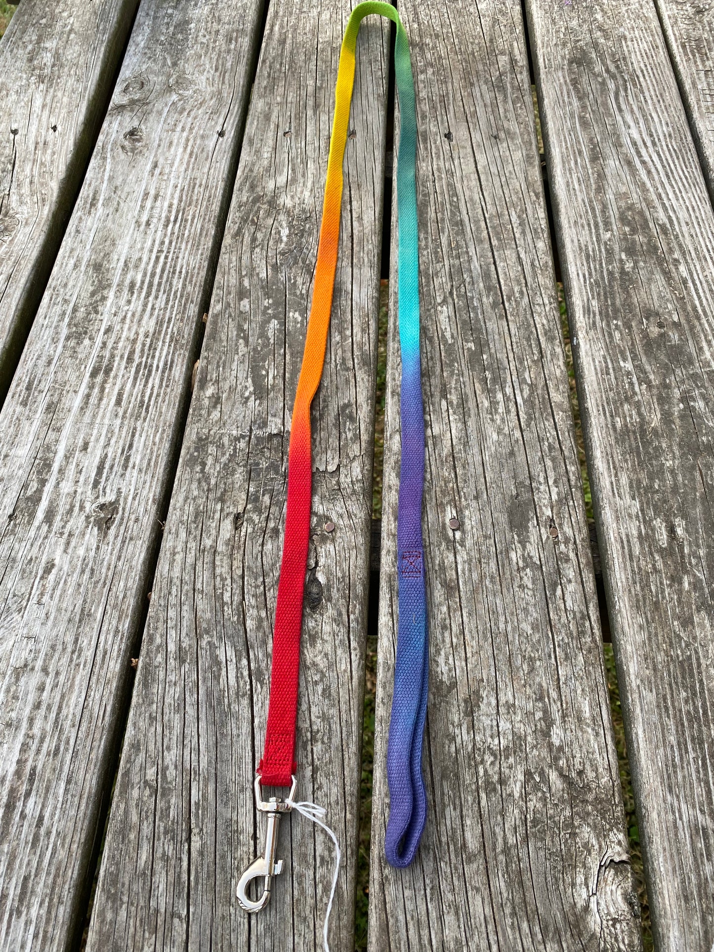 6’ dog leash 5/8” wide costal pet rainbow coastal pet