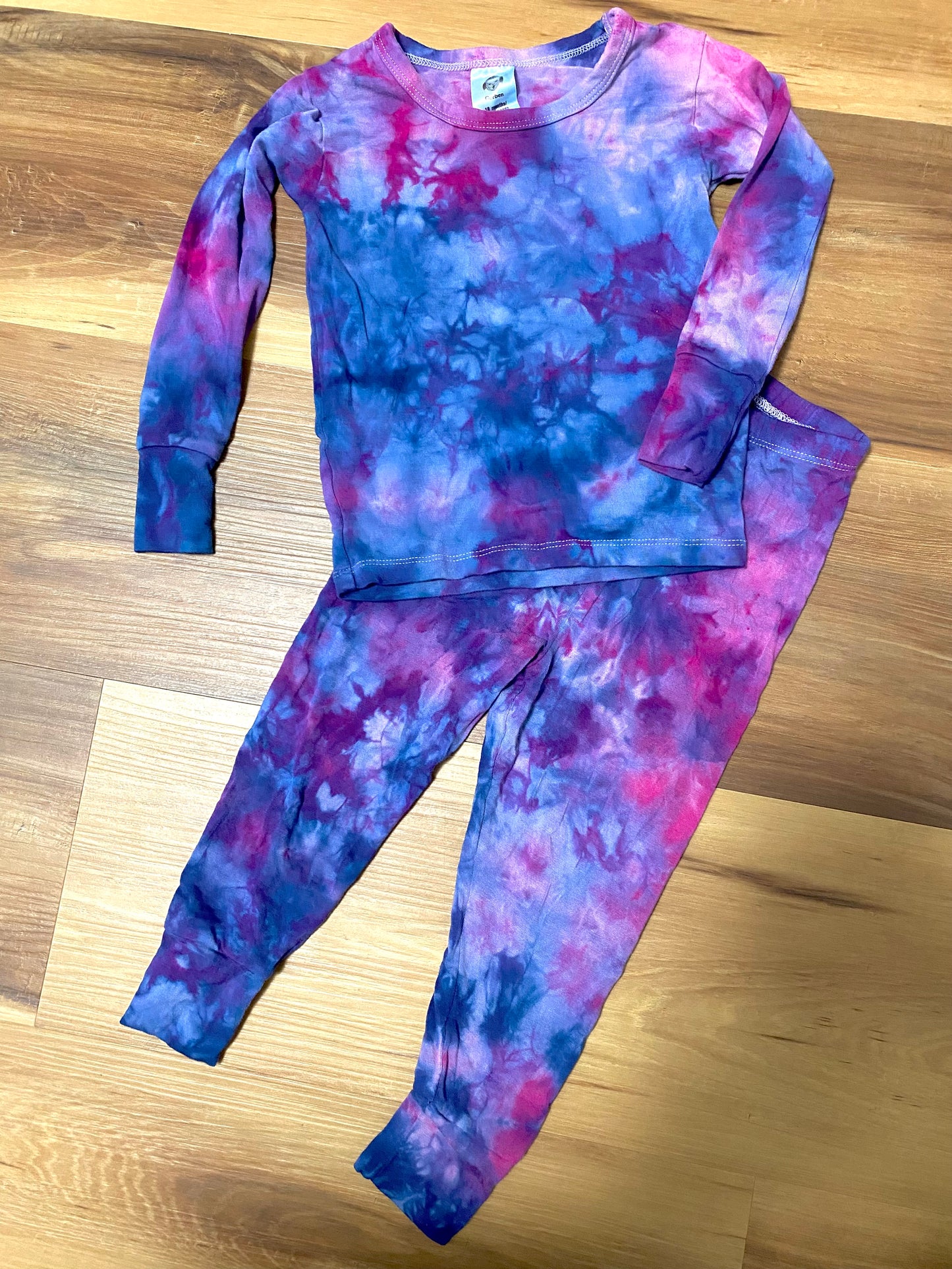 Ready to Ship Limited Edition Buttery Soft Pajamas Galaxy Dyed