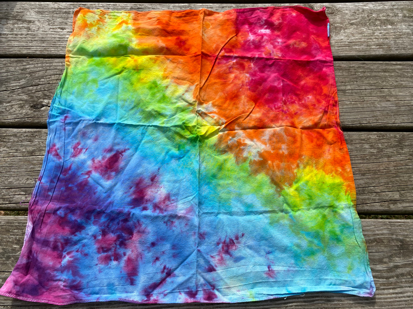 Square Bandanas - You choose color! Rainbow, galaxy, and so many more!