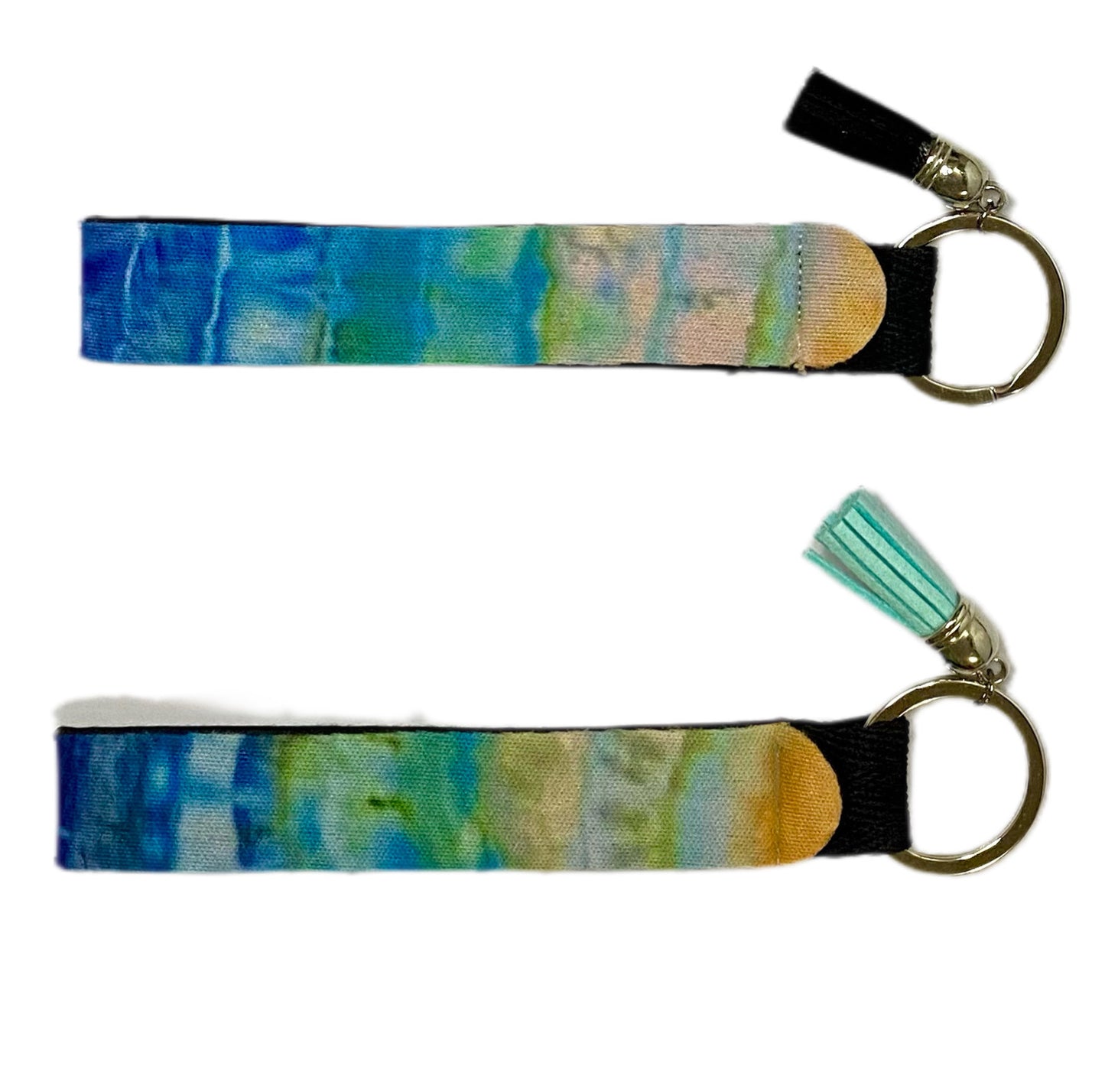 Addy’s Tie Dyed Designs on Wristlets Keychains - your choice