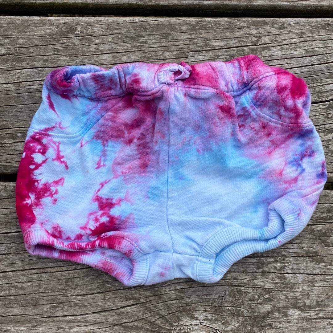 Carters shorts 12 month baby purple blue pinks