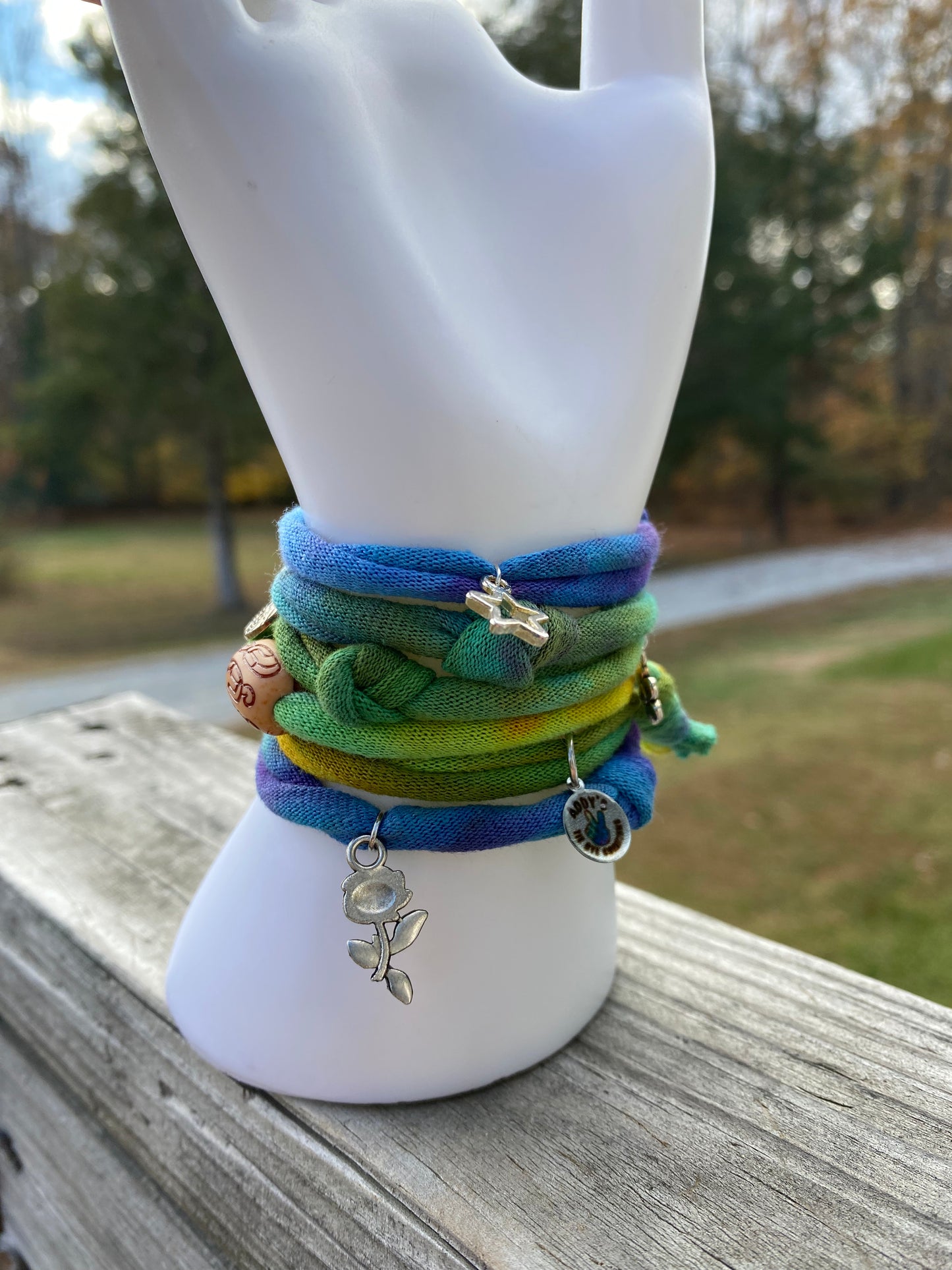 Wild and Free Natural Wraps -Charm Bracelet, necklace, anklet. Your choice of fun design and colors! I’m
