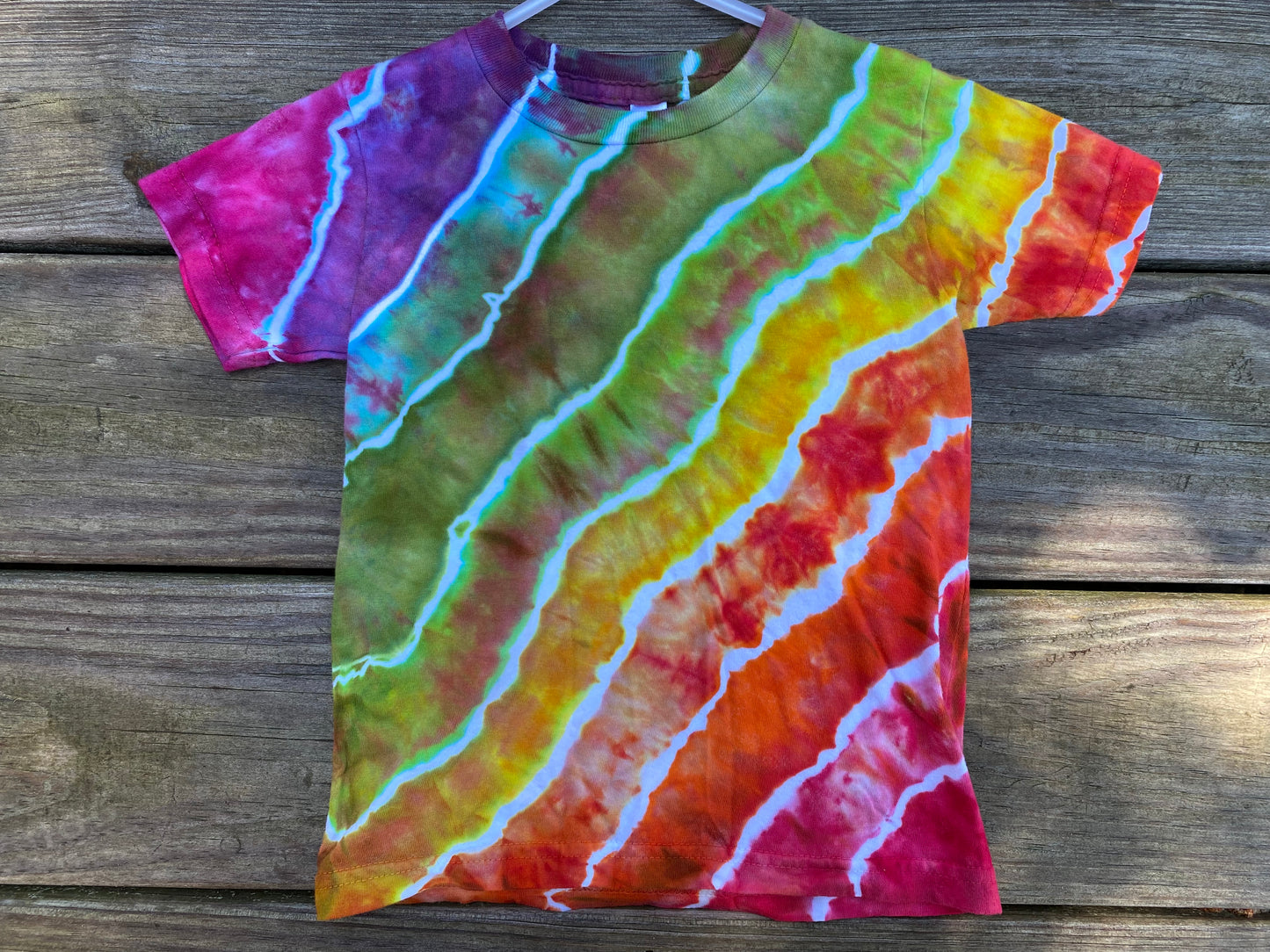 Any Size Unisex Sizing "40 Color" Design Rainbow Ice Dye Baby, Toddler, Youth and Adult Sizes!