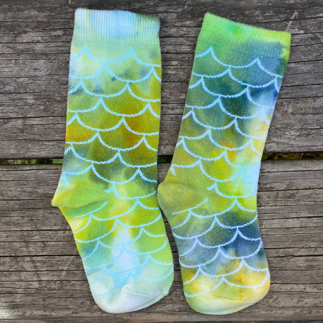 Kids crazy mermaid socks - you choose!