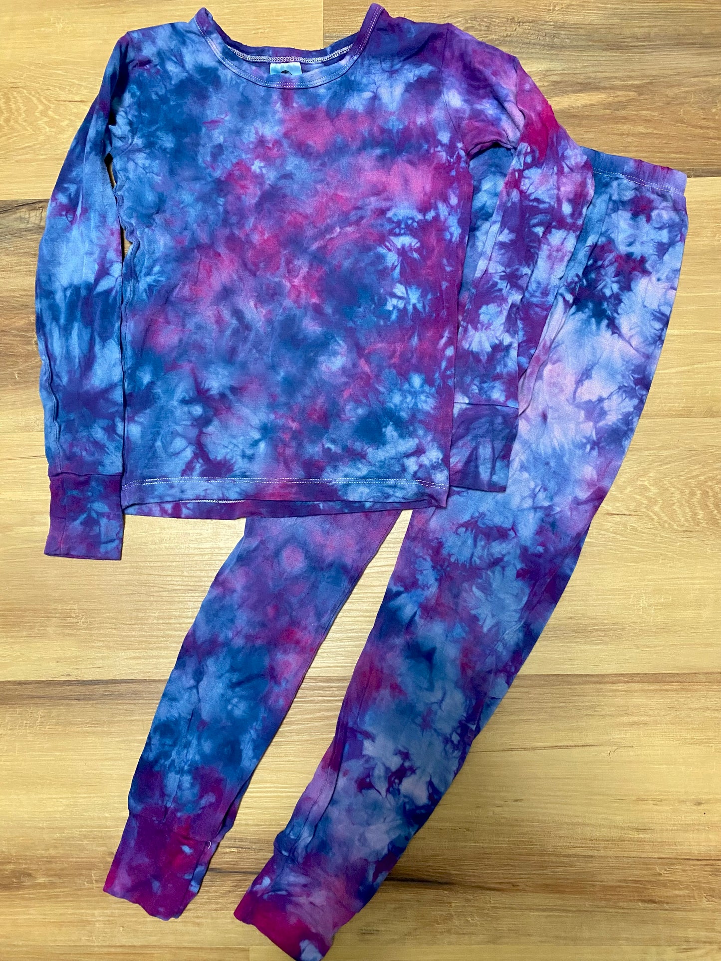 Ready to Ship Limited Edition Buttery Soft Pajamas Galaxy Dyed