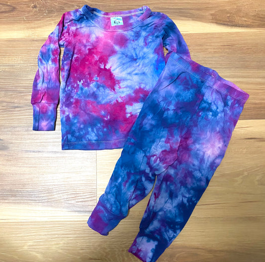 Ready to Ship Limited Edition Buttery Soft Pajamas Galaxy Dyed